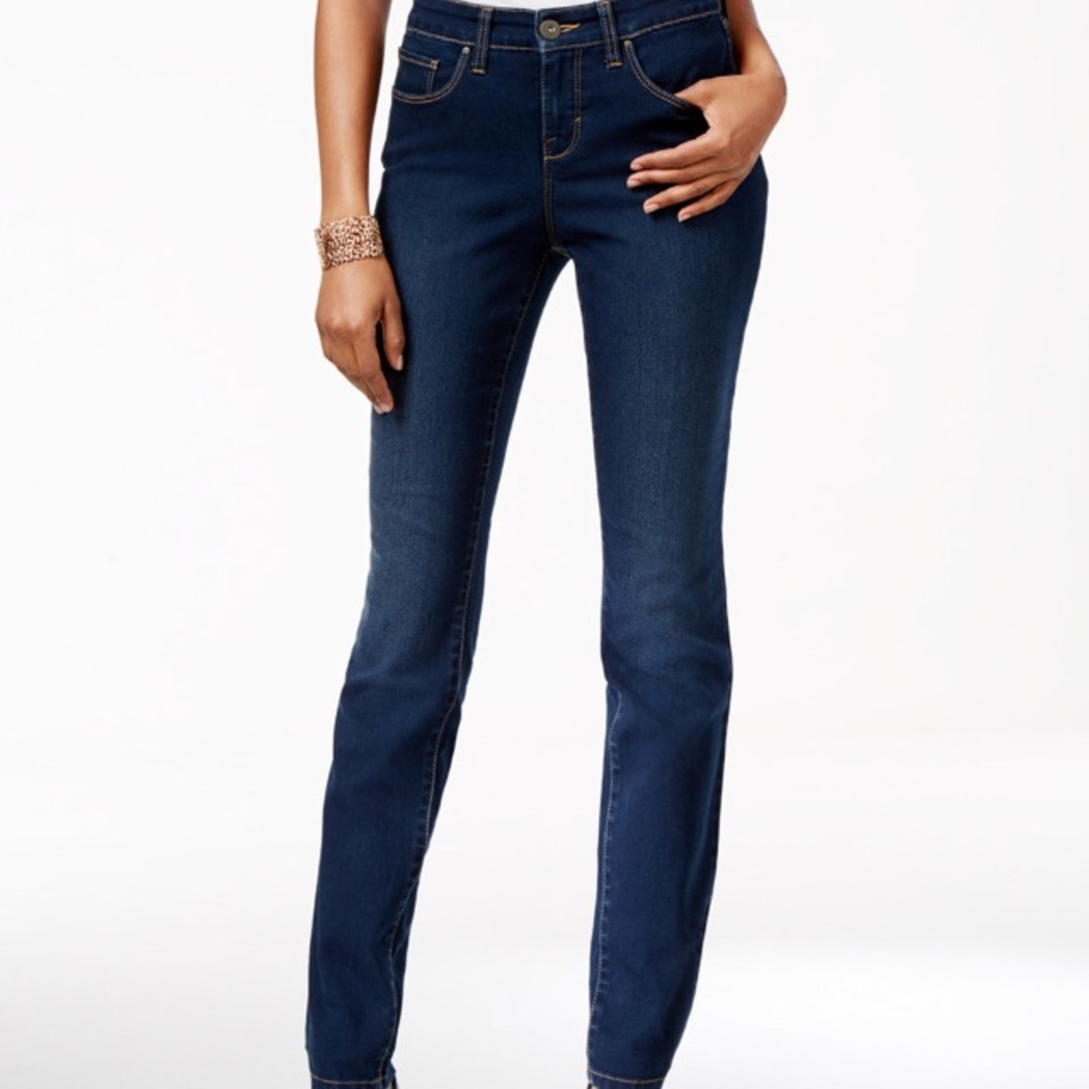 Style & Co Curvy-fit Skinny Mid Rise Jeans  NWT
